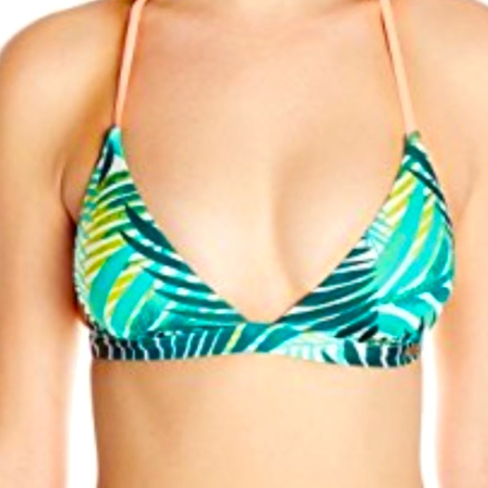NWT Roxy reversible bikini top
